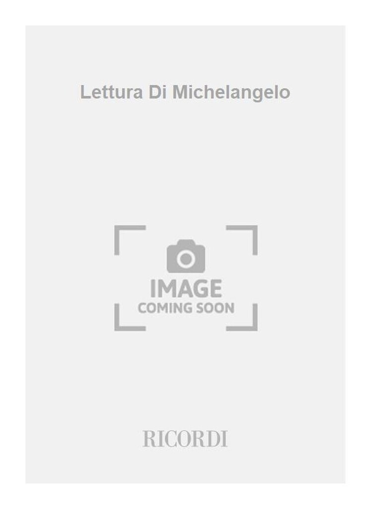 Lettura Di Michelangelo
